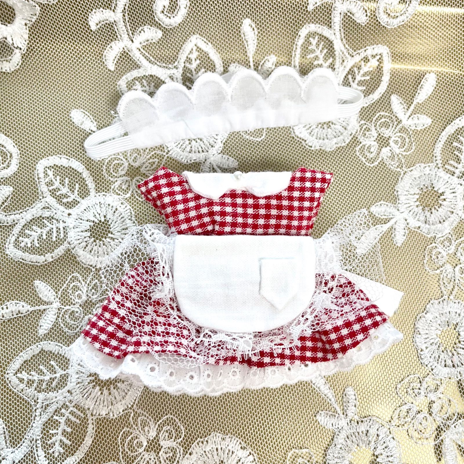 🥛🥞ちいさなメイドさん🧹🫧 ／ 10cm〜11cmぬいサイズ・ちび