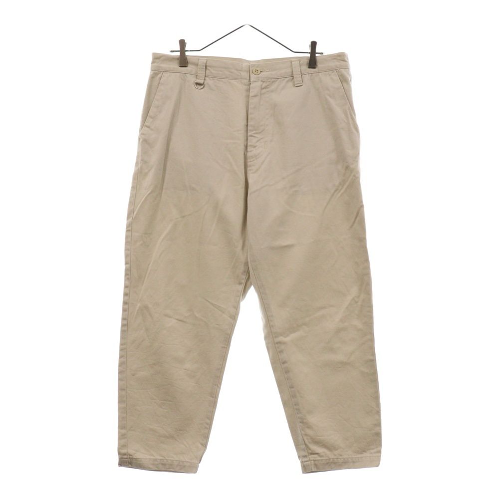 SOPHNET. (ソフネット) 22SS WIDE TAPERED CROPPED PANTS ワイド テーパード クロップド パンツ ホワイト SOPH-220024