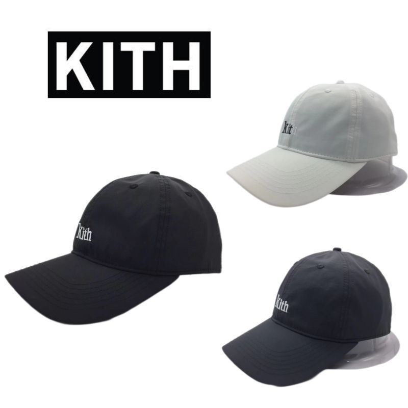 KITH　ロゴ　キャップ