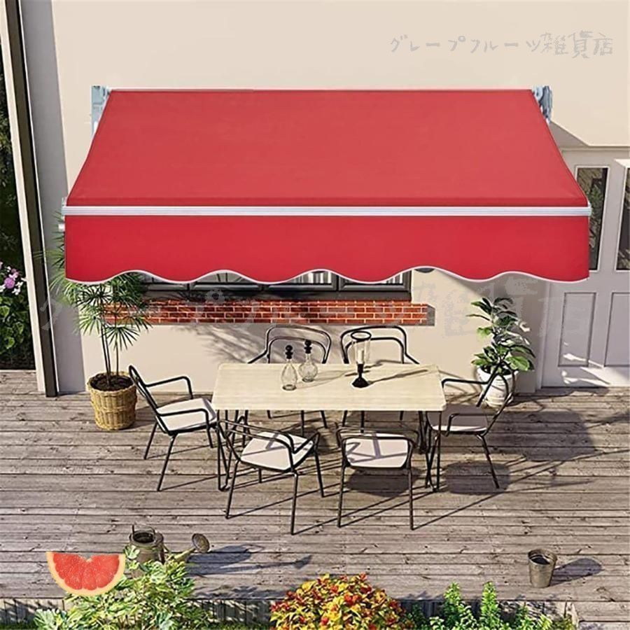 手動ひさしオーニングテント