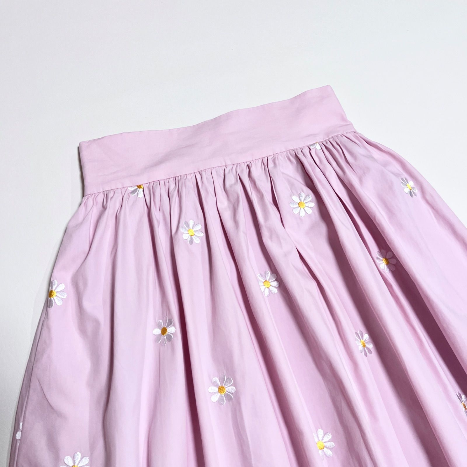 ch63 sister jane デイジー柄 刺繍 ロング ボリュームスカート ロング  