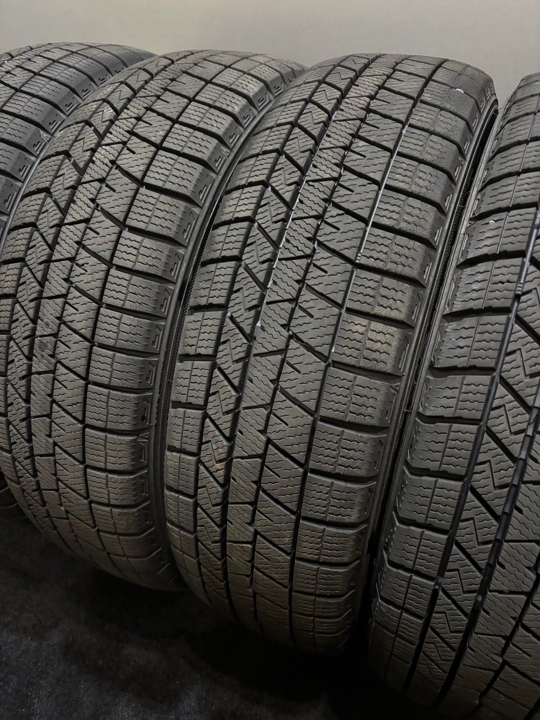 155 65R14 DUNLOP WINTER MAXX 03 21年製 スタッドレス 4本 ダンロップ ウィンターマックス N-BOX スペーシア タント 南1-K326