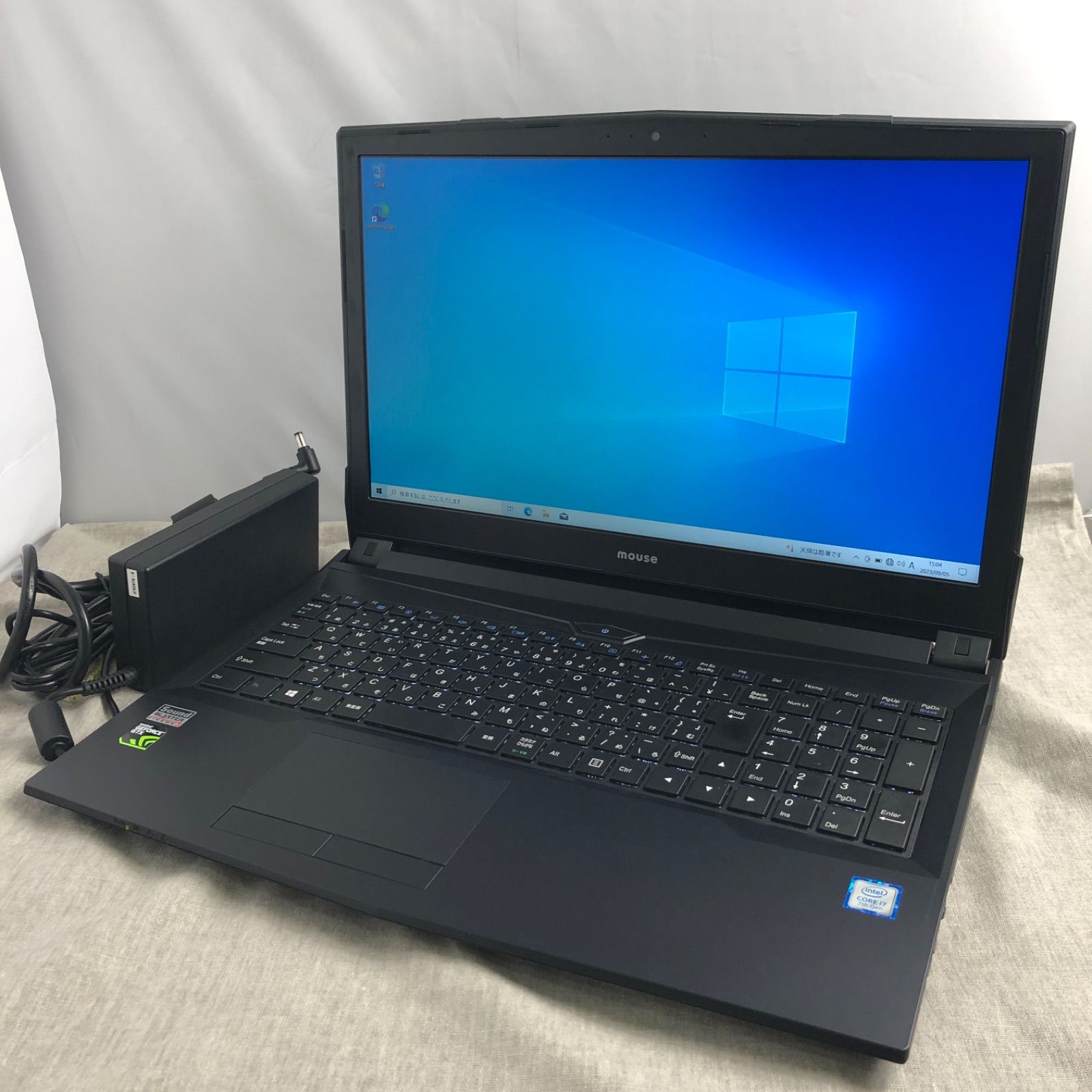 ジャンク Mouse Computer ゲーミングノートPC N170RD Core i7-6700HQ 