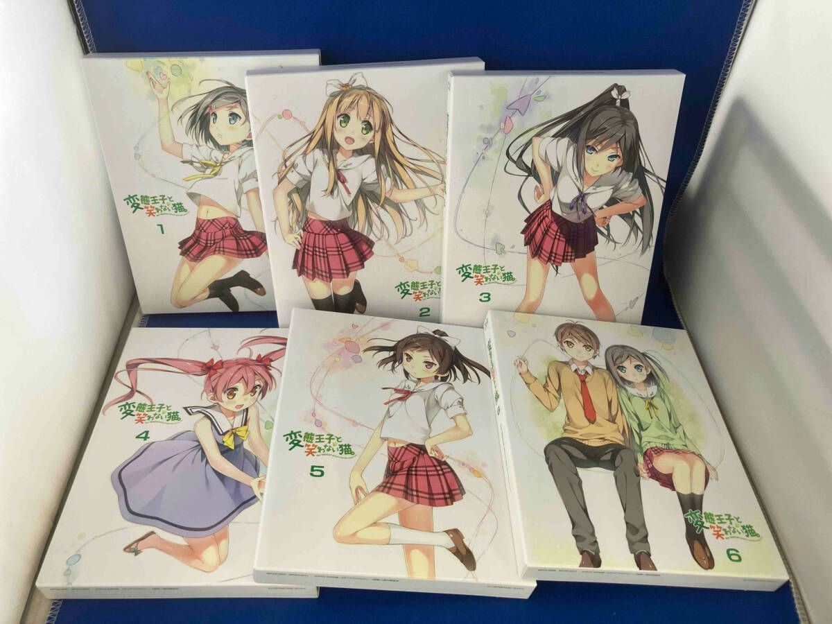 変態王子と笑わない猫　Blu-ray特典添い寝シーツ　全6種コンプリートセット アニメ / 【添い寝シーツなし】/ [全6巻セット]変態王子と笑わない猫