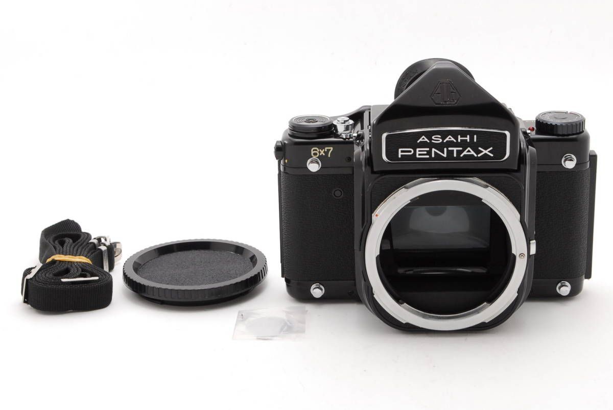Pentax ペンタックス 6x7 TTL 67 中判カメラ ブラックボディ (f00988