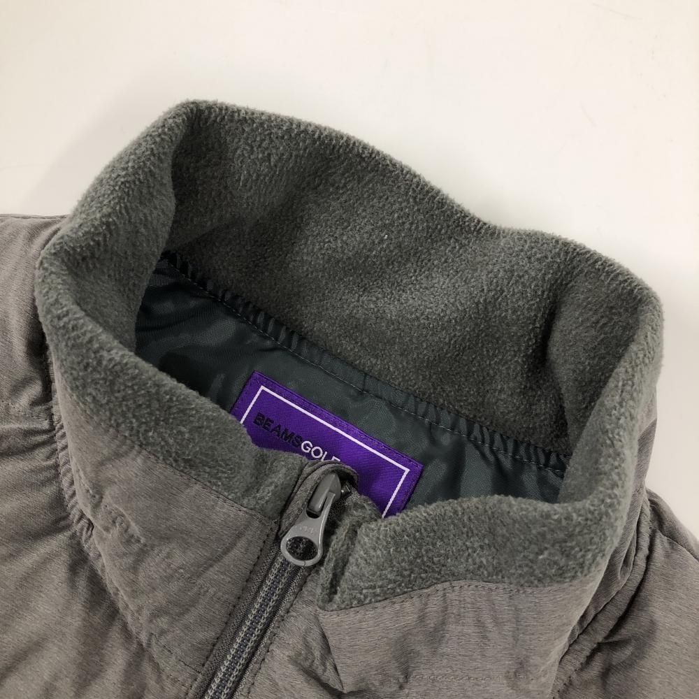 匿名発送　美品　ビームスゴルフ　ロゴベスト　グレー　サイズM 匿名発送 美品 ビームスゴルフ ロゴベスト グレー サイズM 匿名発送 美