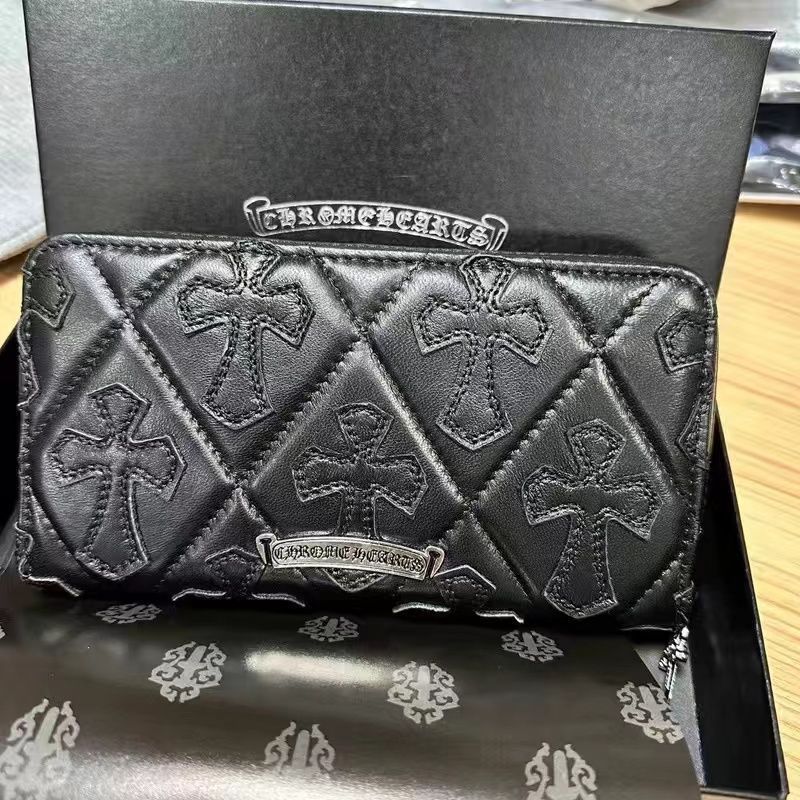 Chrome Hearts クロムハーツ メンズ 小銭入れ 革 財布 シープスキン