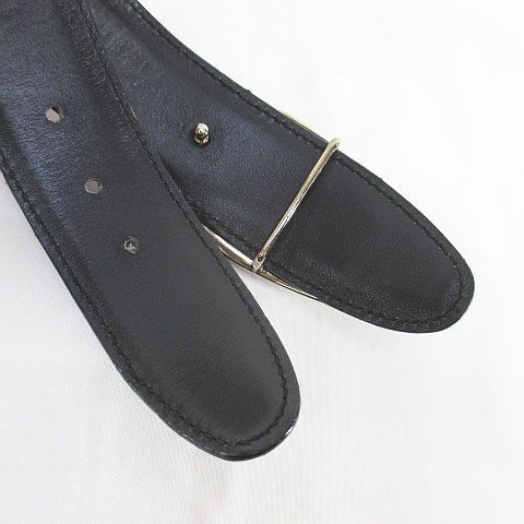 GUCCI 036 194 0956 レザーベルトブラック　表記サイズ70・28 楽天市場】GUCCI グッチ Gバックル レディースベルト レザー 黒