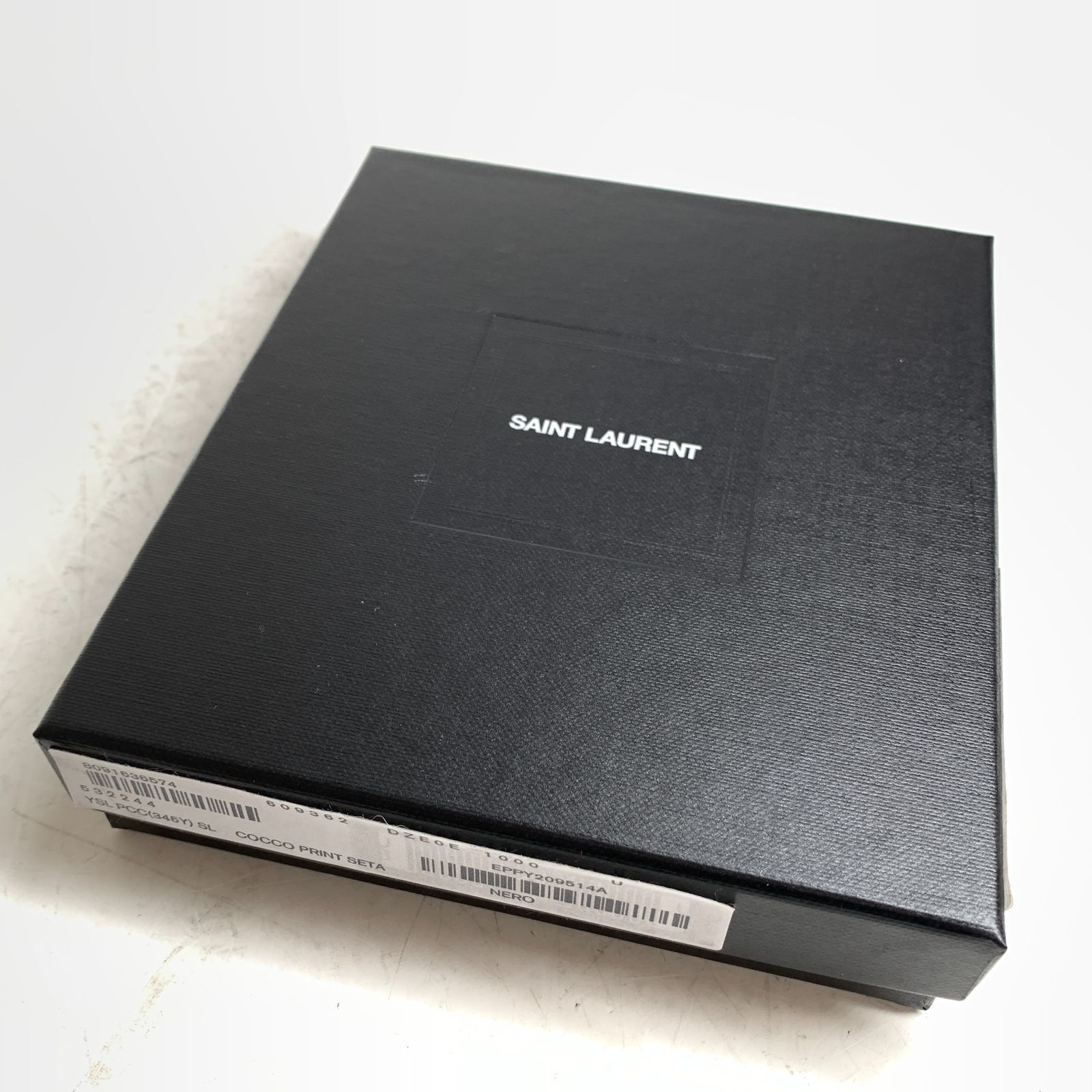 f001 C 美品 SAINT LAURENT サンローラン パリ フラグメントケース 