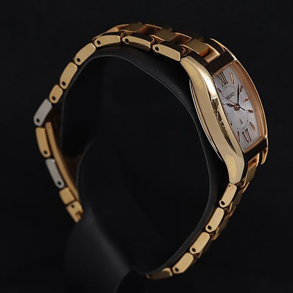 美品　 SEIKO LUKIA 腕時計　 ソーラーV117-0DL0 SEIKO セイコー ルキア 腕時計 V117-0DL0 ソーラー電波時計