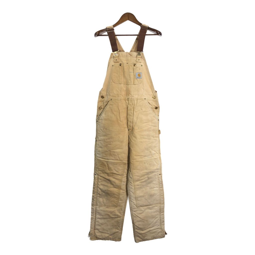 ◾️超美品◾️カーハート◾️R02◾️ダブルニーオーバーオール◾️ダック◾️Carhartt Carhartt 古着 カーハート ペイント ダブルニー ダック
