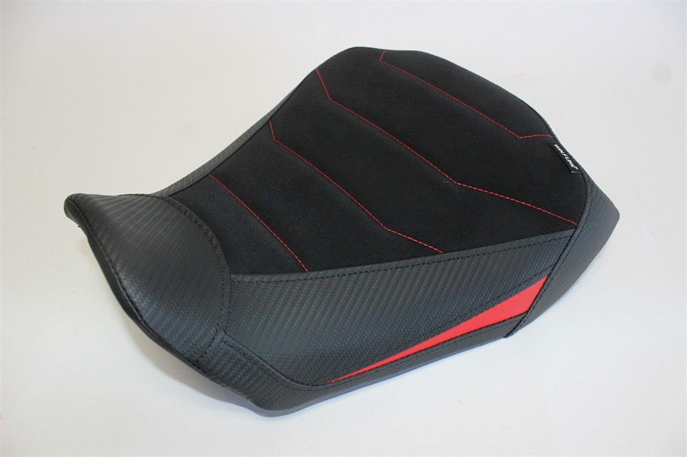 CB650R CBR650R cb650r cbr650r 2025 以降 20mm ローダウン フロント シート 本体あり ストライプ 赤Xカーボン調