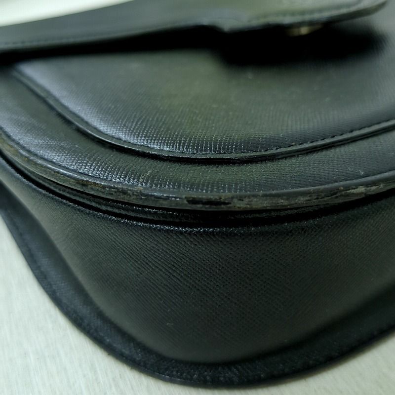 YSL イヴサンローラン レザー フラップ ワン ショルダーバッグ 2WAY