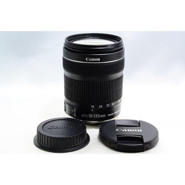 キヤノン Canon EF-S 18-135mm F3.5-5.6 IS STM 美品 高倍率標準