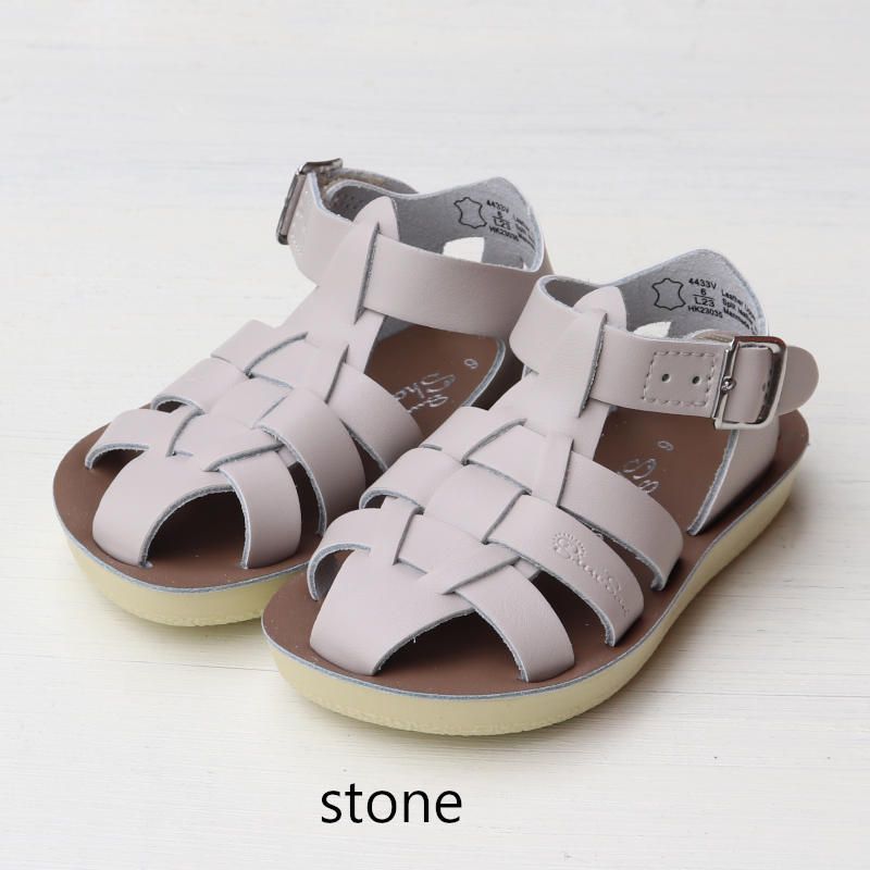 ♥ saltwater ソルトウォーター shark stone size5-12 靴 キッズ サンダル