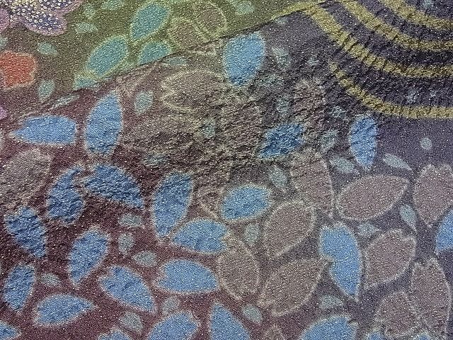 平和屋本店□極上 十日町 名門 滝泰謹製 おぼろ染め 襲絞り 訪問着