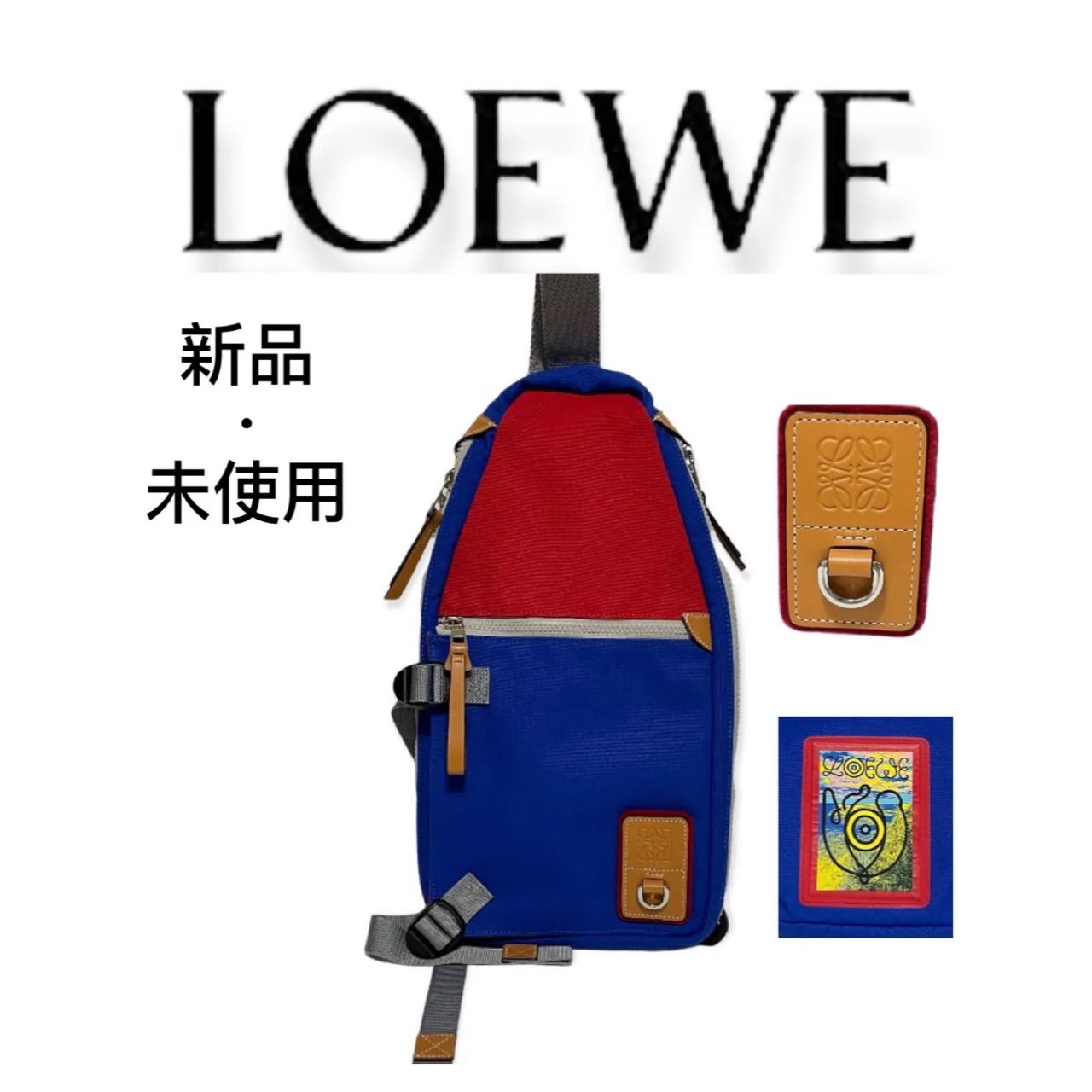 新品・未使用 LOEWE アイロエベネイチャー メッセンジャーバック 