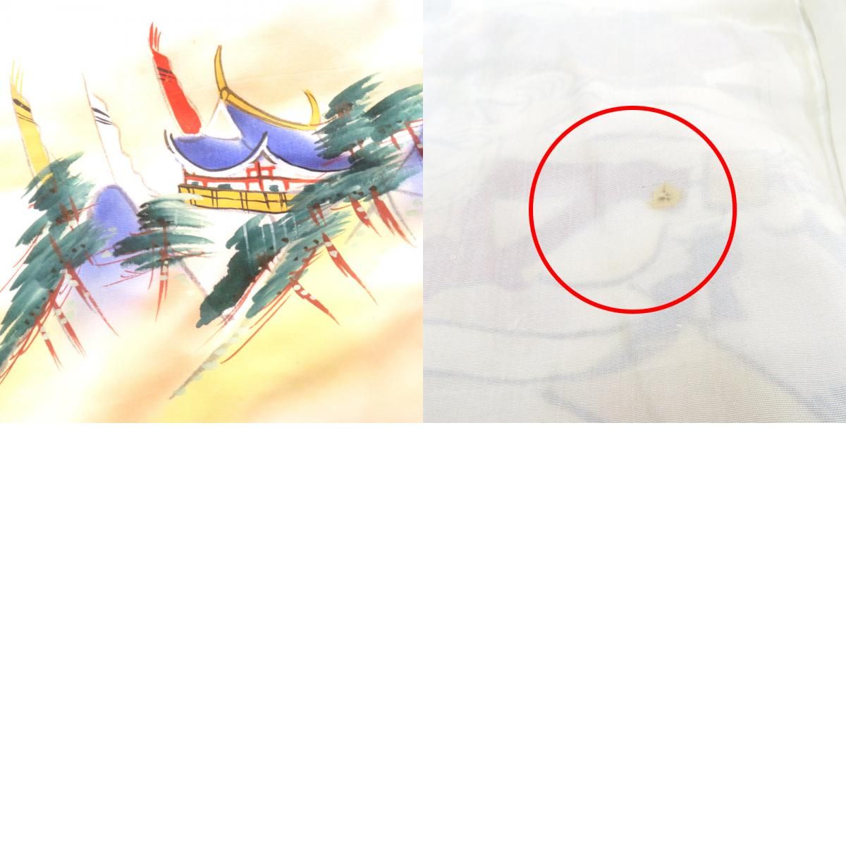 子供着物 アンティーク着物 昔きもの 子供着物 男児用 一つ身 武将 馬
