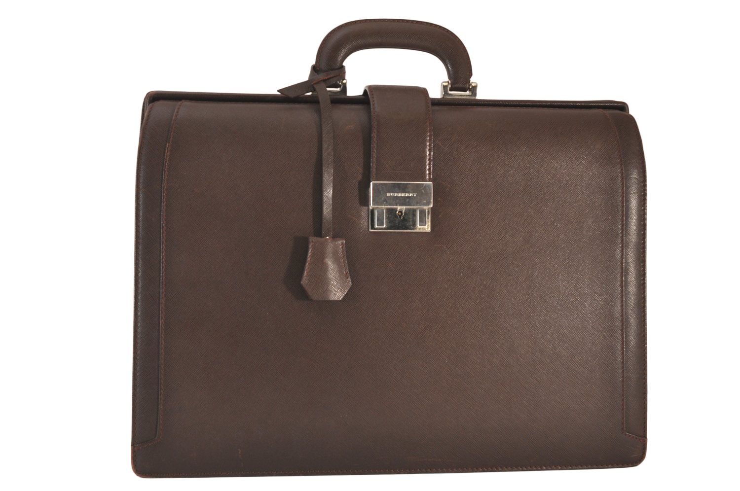 BURBERRY バーバリー ヴィンテージ レザー ブリーフケース ビジネス