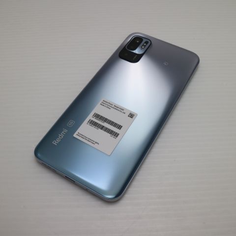 新品同様 Redmi Note 10 JE XIG02 クロームシルバー 白ロム 本体
