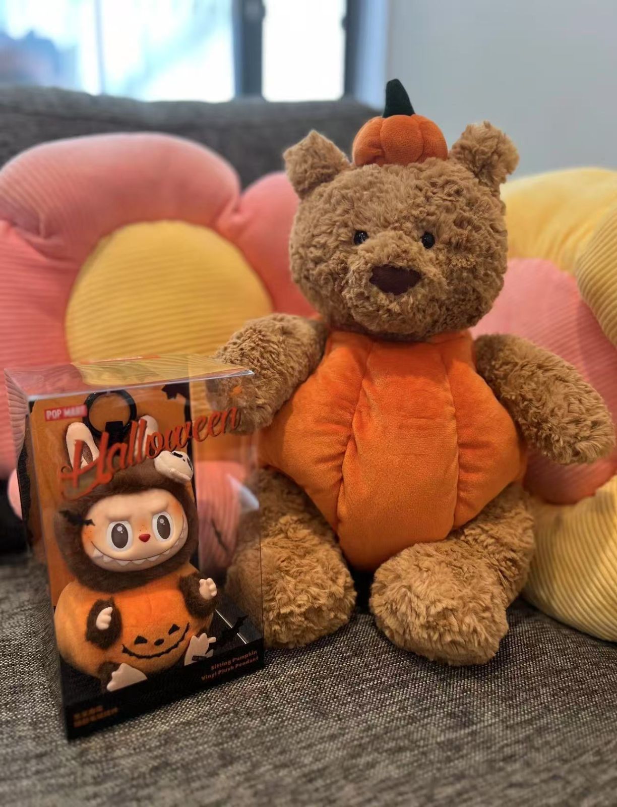 新品　Labubu Happy Halloween Partyシリーズぬいぐるみ Labubu Happy Halloween Partyシリーズぬいぐるみ 2個
