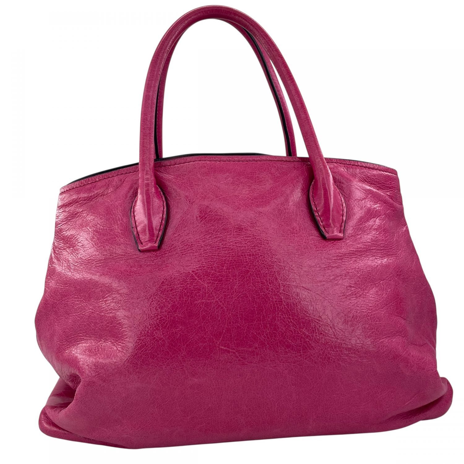 中古】 MIU MIU ミュウミュウトートバッグ レザー ヴィンテージ 2WAY