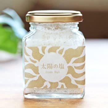 新着商品 バリ島の太陽と海から生まれた完全天日塩 舐めたほとんどの人が 甘い と感じるほど旨味が凝縮された 太陽の塩 100g瓶入り