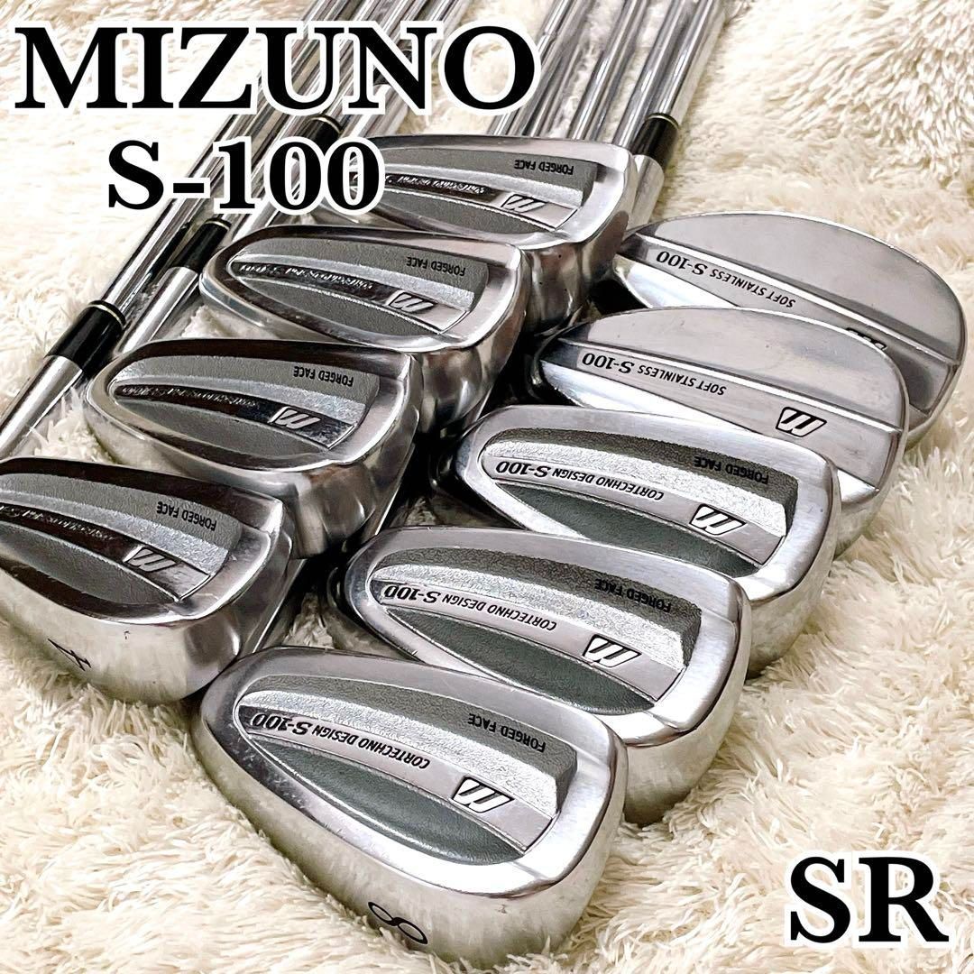 MIZUNO S-100 FORGED FACE N.S.PRO 950GH ミズノ メンズ アイアンセット 9本 右 SR