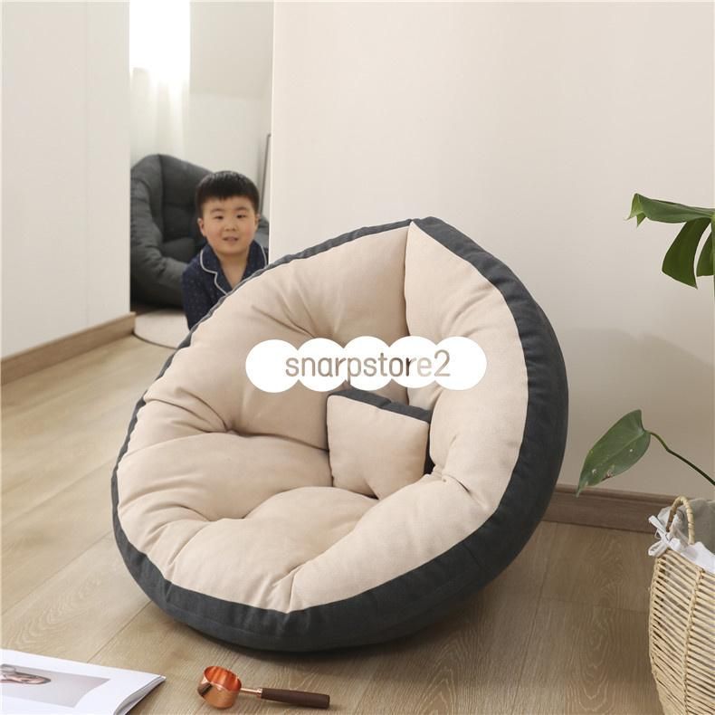 ダメになるフィットクッションソファしずく型 座椅子