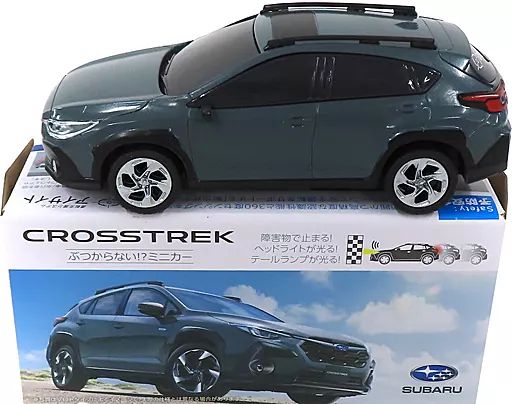 中古】ミニカー スバル クロストレック(オフショアブルー