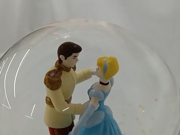 当時物 ディズニー おしゃれキャット スノードーム オルゴール スノー