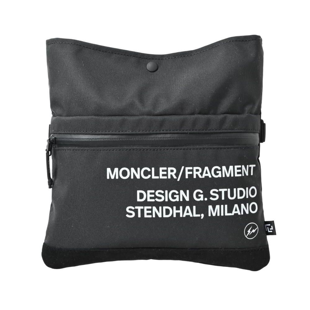 MONCLER × FRAGMENT プリント サコッシュ バッグ ショルダー - メルカリ