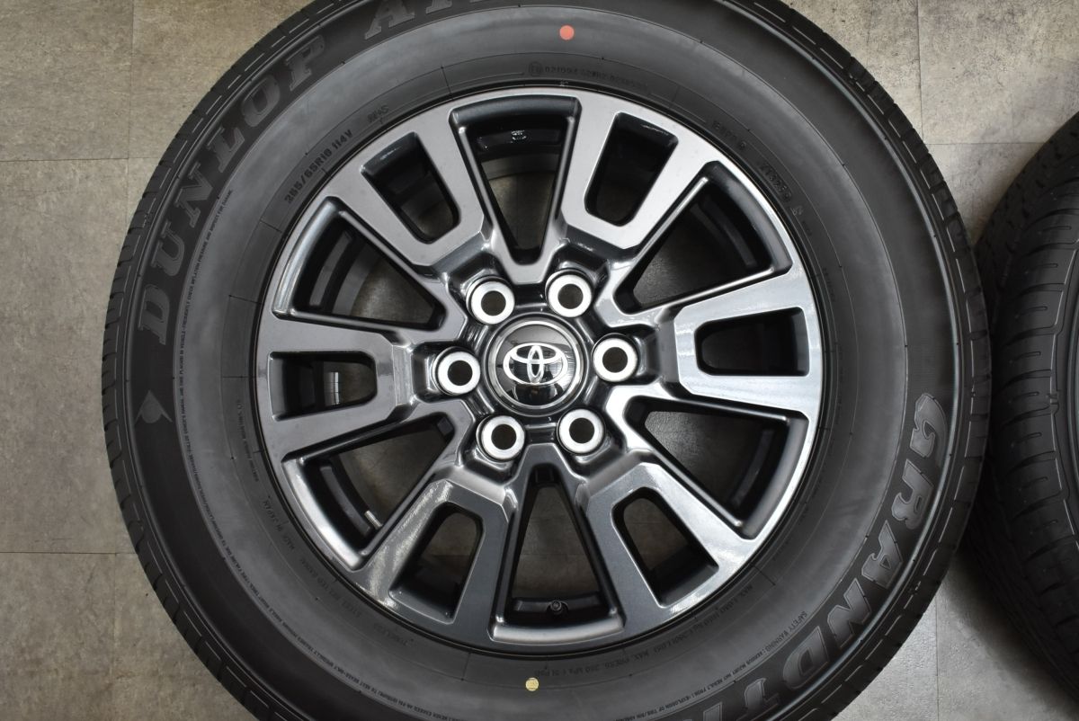 新車外し 2025年製】トヨタ ランドクルーザー 250 VX 純正 18in