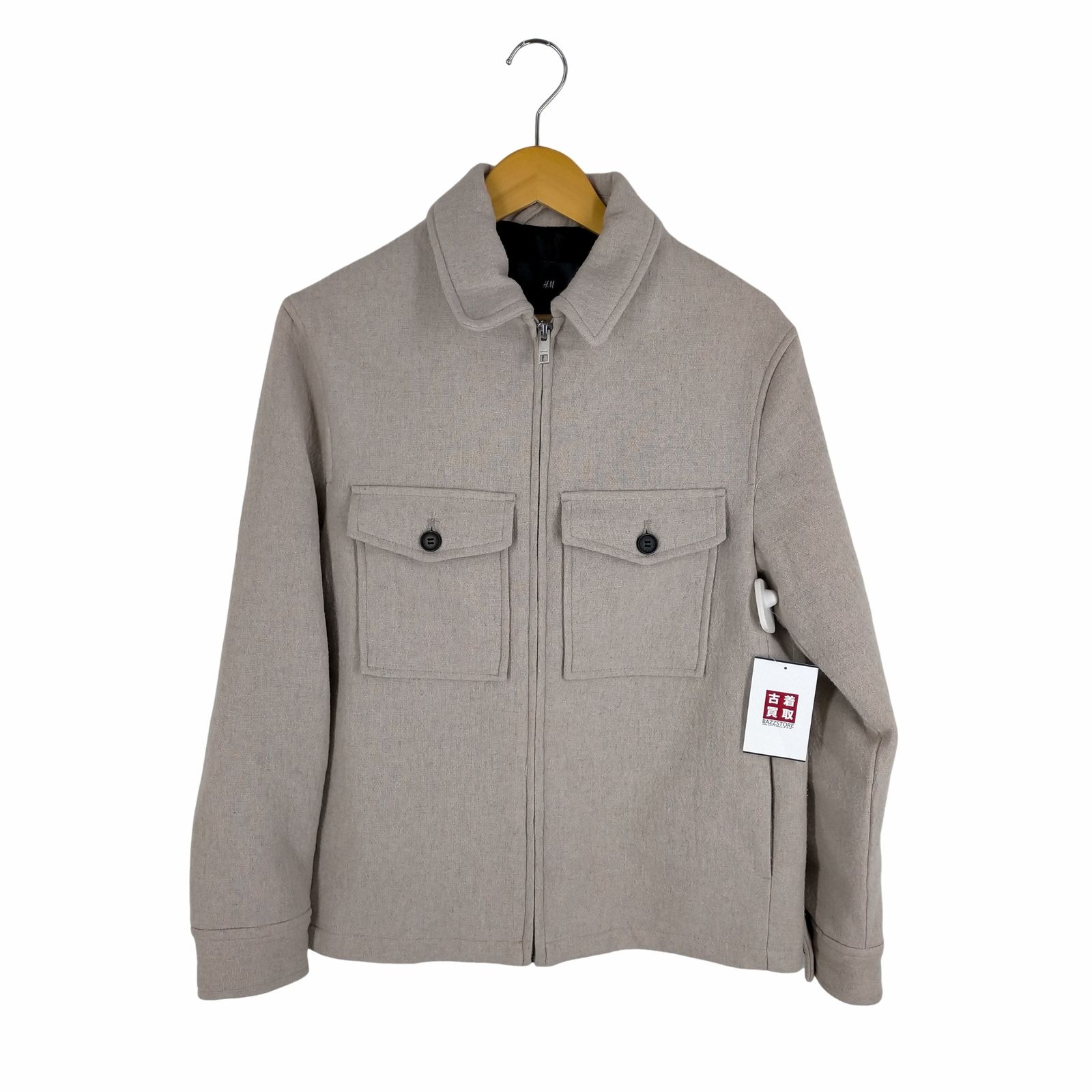 エイチアンドエム H&M ジップアップブルゾン メンズ JPN：S - メルカリ