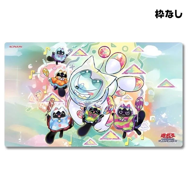 遊戯王　ロリポー★ヤミーウェイ　プレイマット　wcqサイドイベント プレイマット ロリポー☆ヤミーウェイ ラバーマット マット