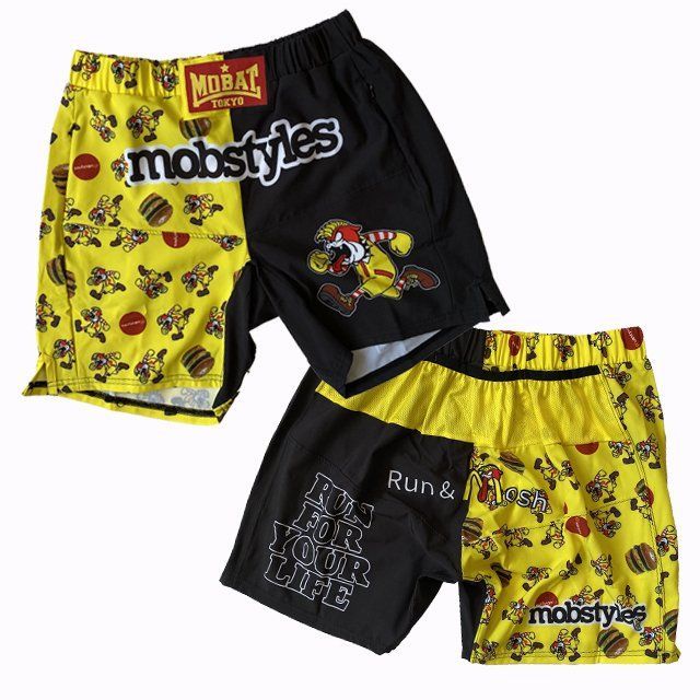 mobstyles running mosh pants L - ショートパンツ