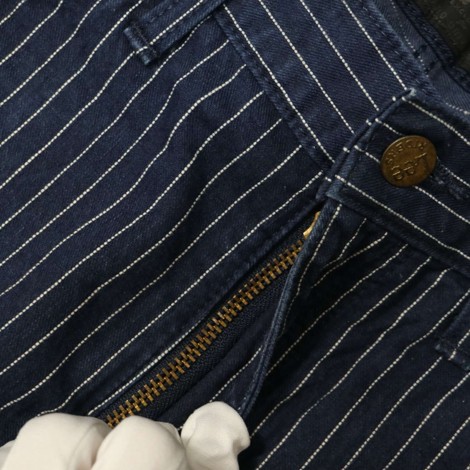 メンズデニム lee デニムストライプ 813 PGG Lee 定価35,200円 メンズ