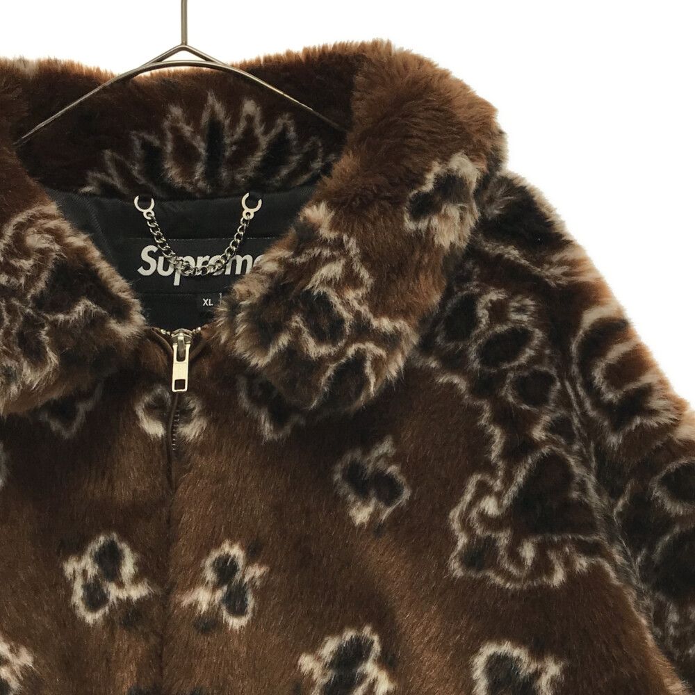 SUPREME (シュプリーム) 21SS Bandana Faux Fur Bomber Jacket SUPREME (シュプリーム) 21SS Bandana Faux Fur Bomber Jacket