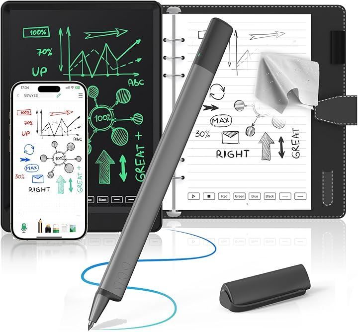 NEWYES スマートペン 電子ノート デジタルパッドセット73言語対応 OCR