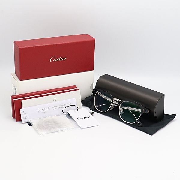 Cartier サングラス ブラック シルバーCT0366S Cartier サングラス ブラック シルバーCT0366S