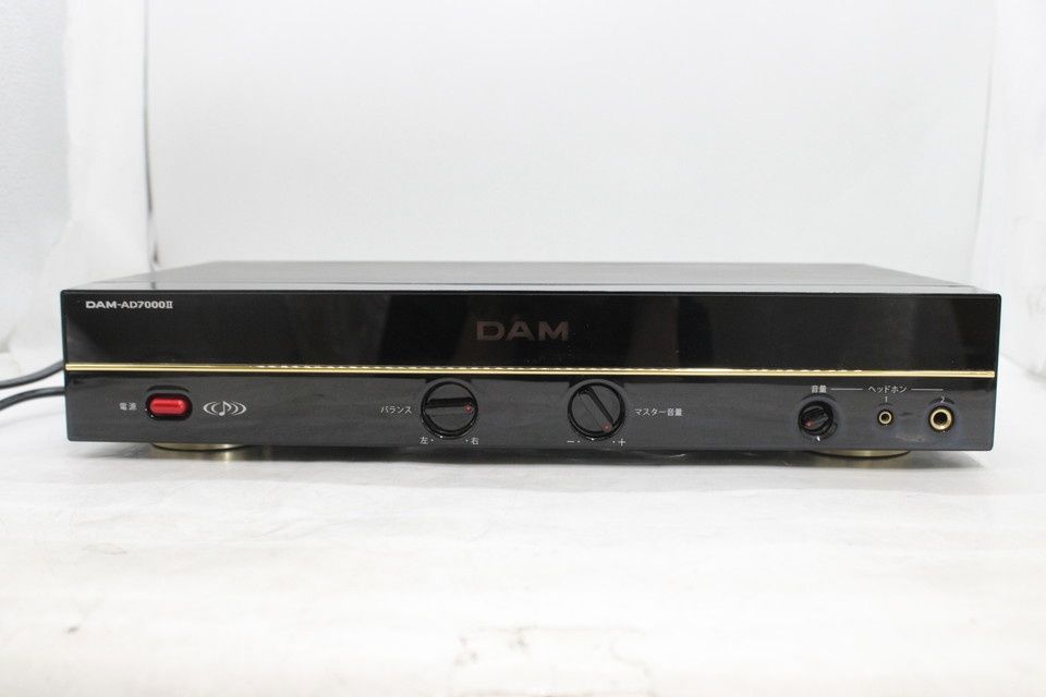 ジャンク 第一興商 パワーアンプ DAM-AD7000Ⅱ カラオケ DAM ITQYCBEQQKP0-D-P03-byebye