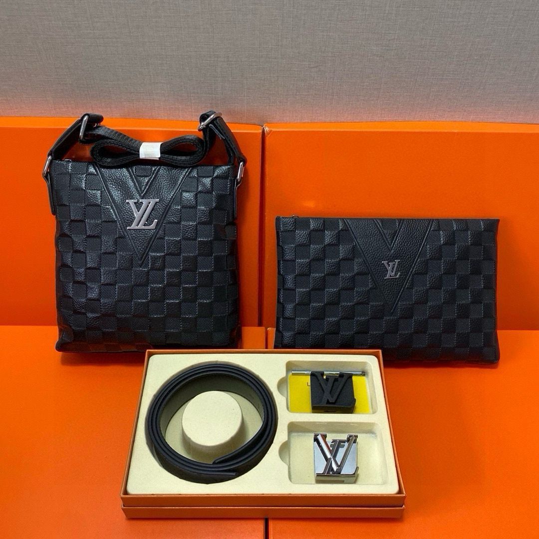 ❤️P1280 lvルイヴィトン 頭層皮質組合せギフトボックス包装