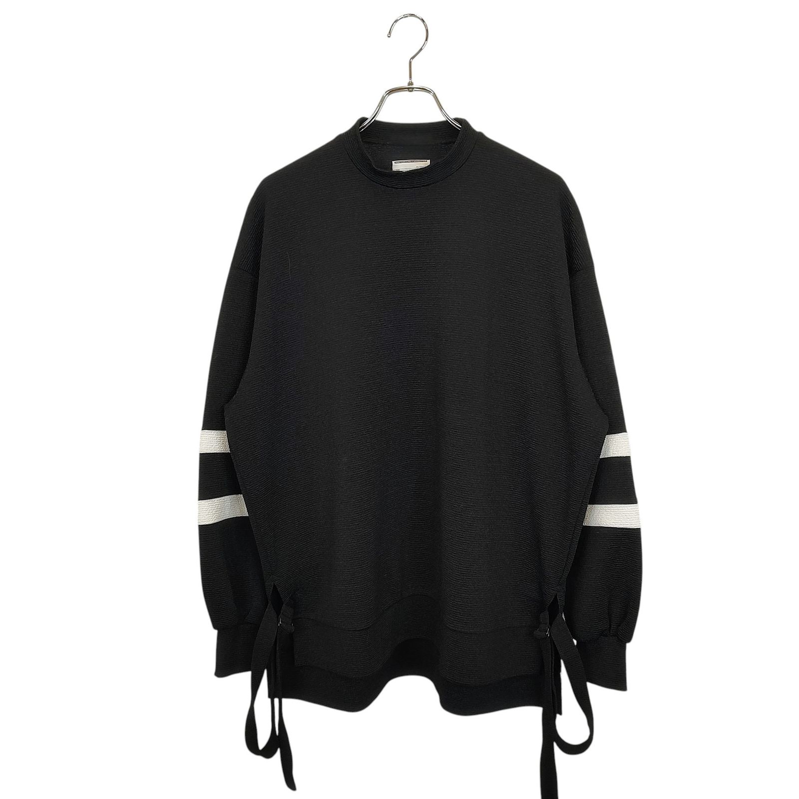 SHAREEF シャリーフ CRIMP JQ PULL-OVER 長袖 モックネック プル
