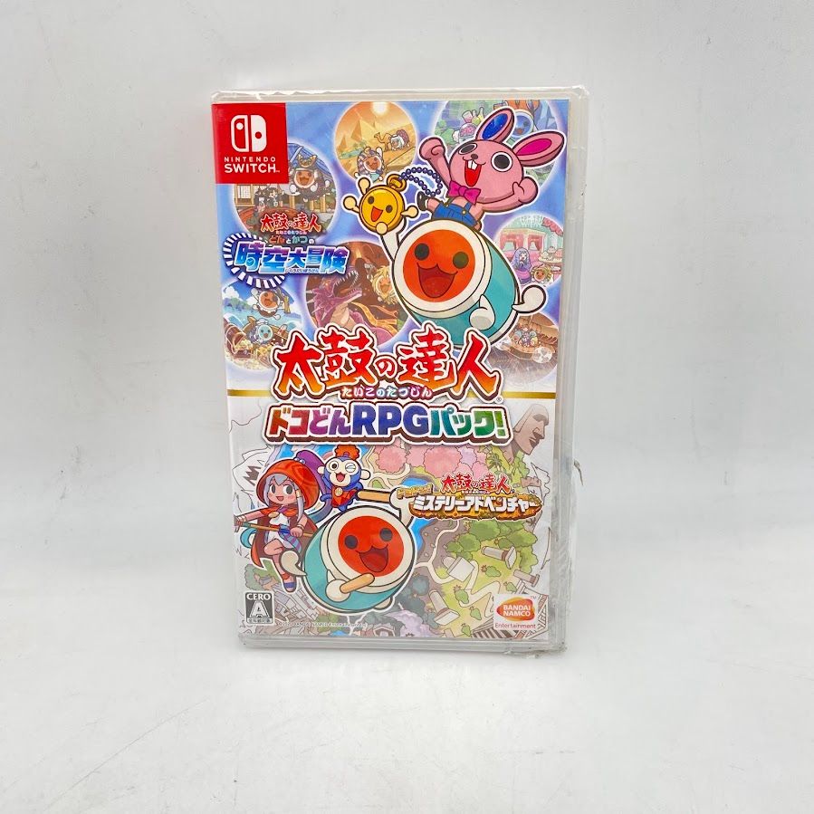 【新品・未開封品】太鼓の達人 ドコどんRPGパック! - Switch