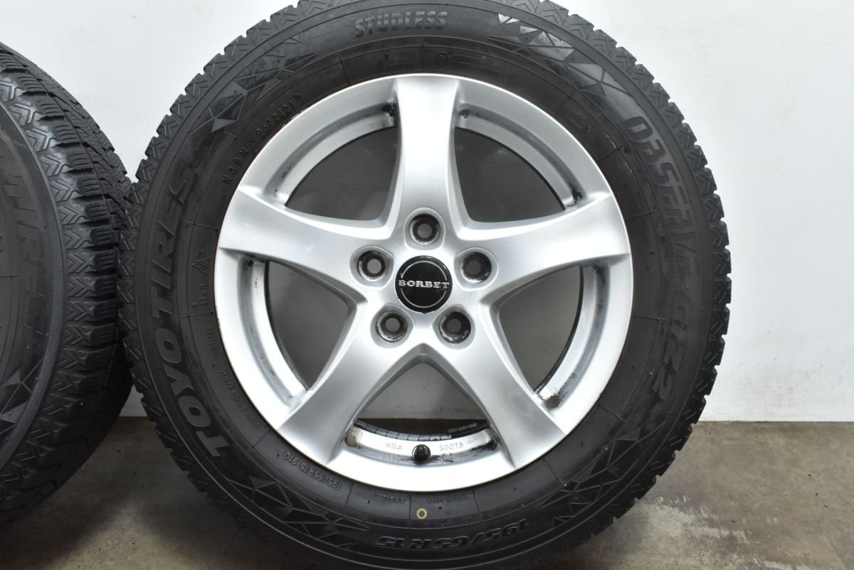ルノー カングー用サイズ】ボルベット type F 15in 6J +44 PCD108