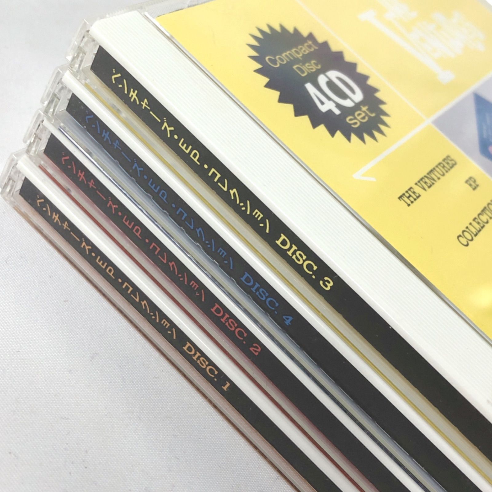 ザ・ベンチャーズ 4CDセットTHE VENTURES EP COLLECTION - メルカリ
