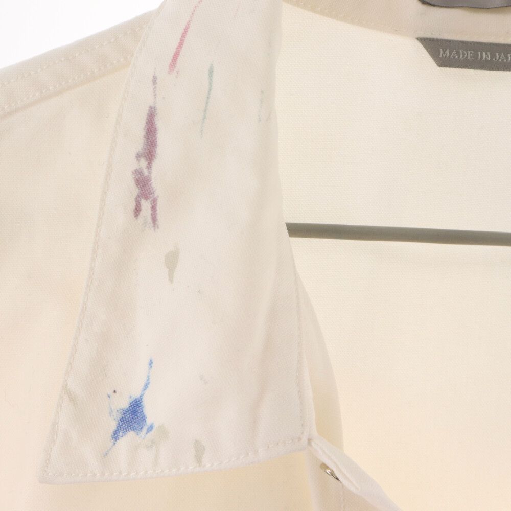 DIOR (ディオール) 21SS ペイント 加工 ロゴ 刺繍 コーチジャケット