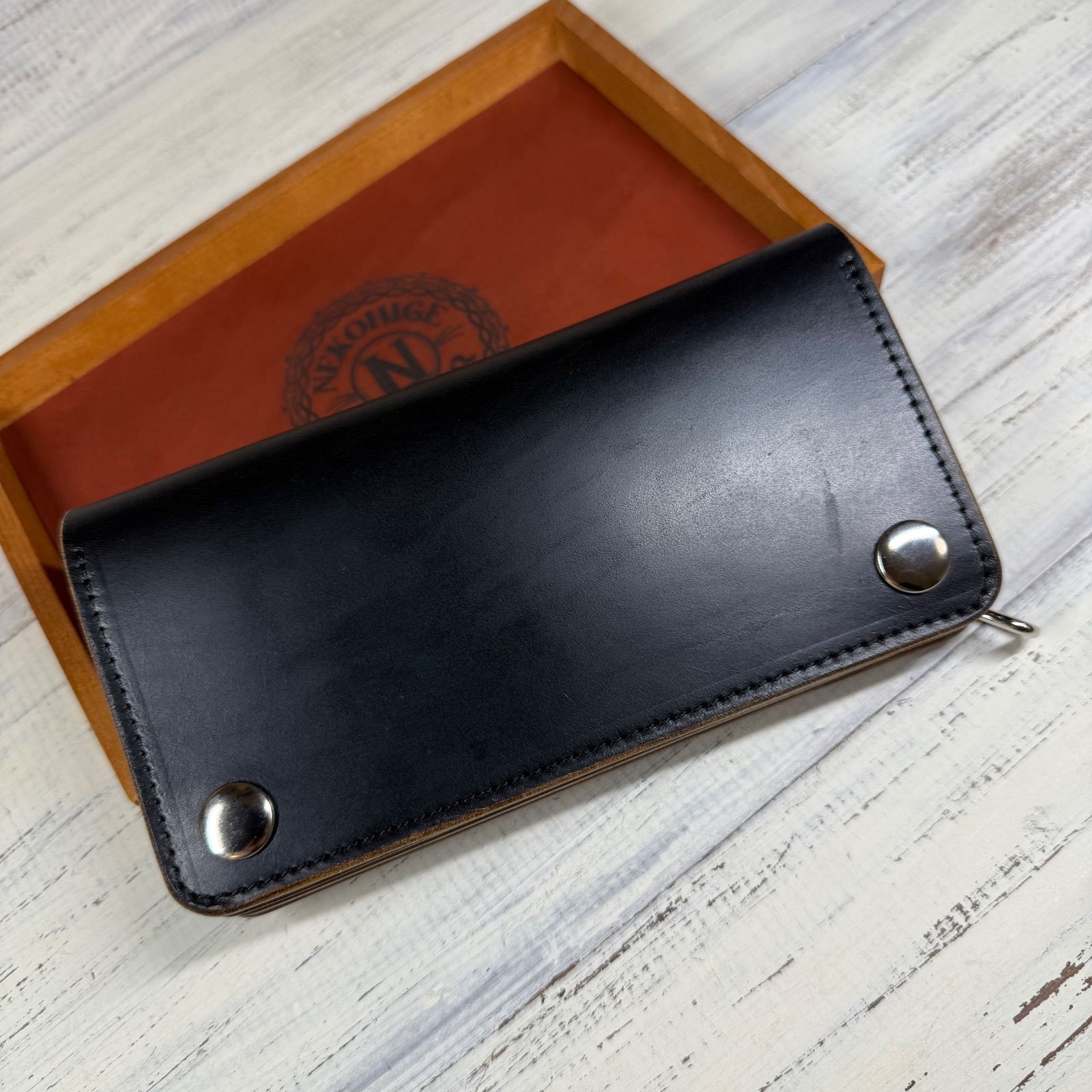 【トラッカーウォレット ロング】 3層 ホースバット シルバー　TALON トラッカーウォレット ロング 3層】ホースバット シルバー TALON