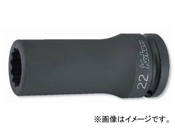 コーケン/Koken 3/4”（19mm） 12角ディープソケット 16305M-29