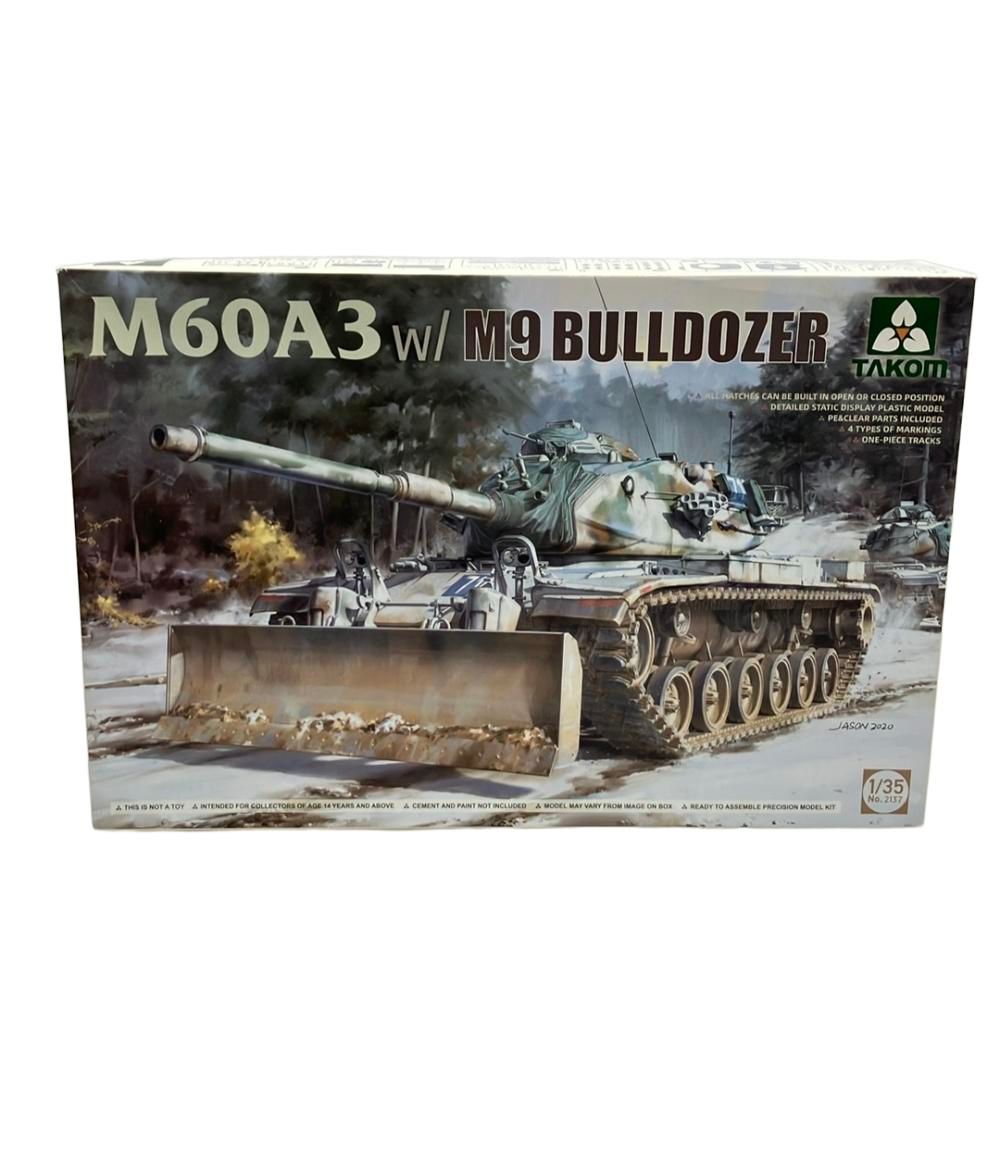 タコム プラモデル アメリカ陸軍 M60A3 w|M9 ドーザーブレード 1|35